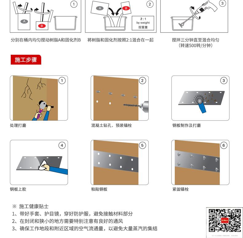 包钢阜南粘钢加固施工过程